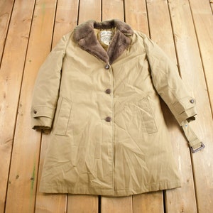 Vintage 1980s LL Bean Goose Down Jacket / Full Length / Size 12 / Vintage LL Bean / Down Jacket / Womenswear