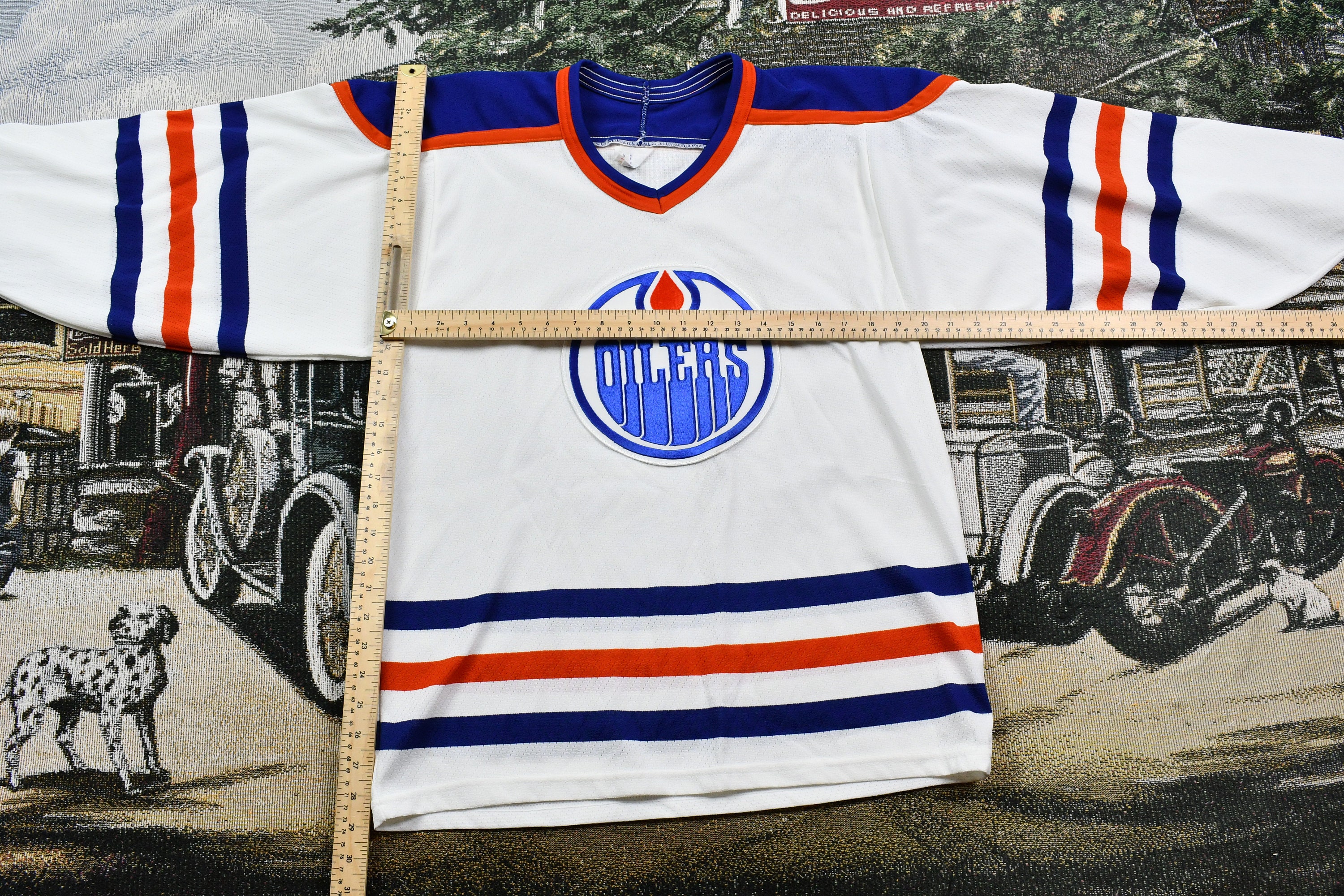 Vintage CCM Edmonton Oilers Jersey / 90s NHL Sportswear / Etsy