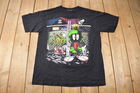 Vintage 1998 Marvin the Martian Looney Tunes Cartoon Graphic T