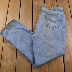 Vintage 1990s Levi&#39;s Orange Tab Jeans Größe 36 x 31 / 90s Denim / Streetwear Fashion / Vintage Denim / Made In Canada / Vintage Levi&#39;s