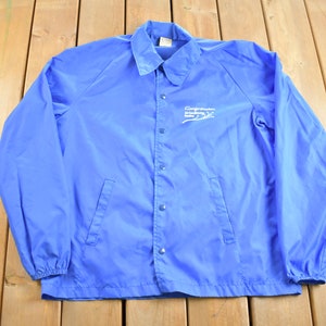 Vintage 1980s Comfortmaking Air Conditioning Heating Windbreaker Jacket / Streetwear / Light Jacket / Vintage Windbreaker / Made In USA
