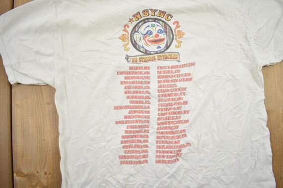 Vintage 2000 NSYNC No Strings Attached Graphic Ba… - image 4