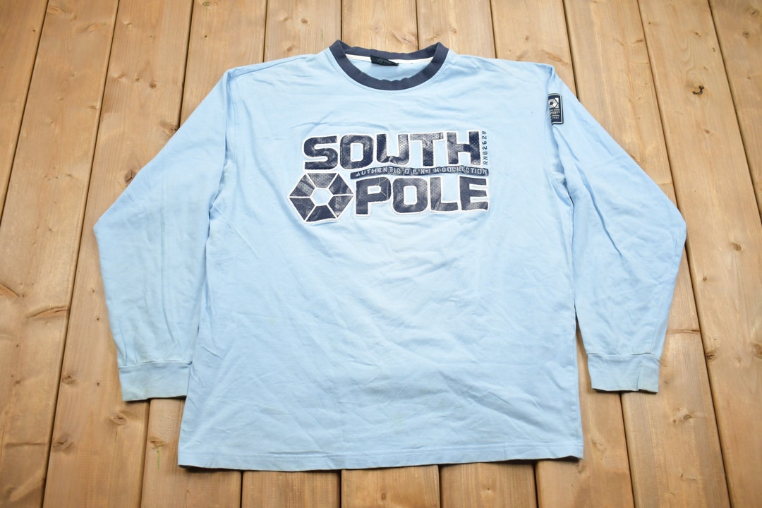 トップス 90s south pole archive oversized shirts Vintage South Pole T Shirt 90's Authentic Collection RARE