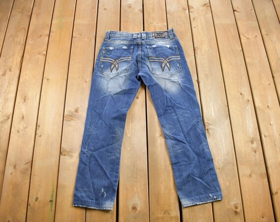 Vintage 1990s XY Denim Jeans Size 32x28 / Straight Leg