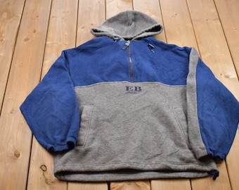 Vintage 1990s Eddie Bauer Ebtek Polartec Made in USA Zip up Fleece