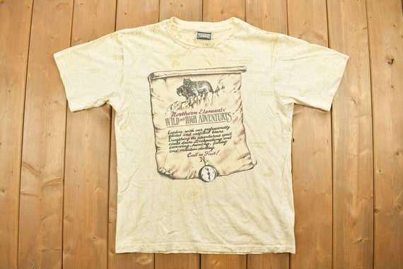 90s USA製 Vintage Art Tee A Brief History 90s USA製 Vintage Art Tee A Brief History