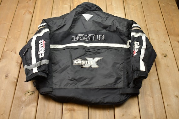 Vintage 1990s Castle Racing Jacket / Athleisure S… - image 2