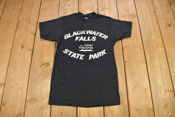 Vintage 1970s Black Water Falls State Park west V… - image 1