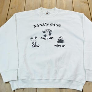 Vintage 1990s Crewneck Sweatshirt Made In USA
