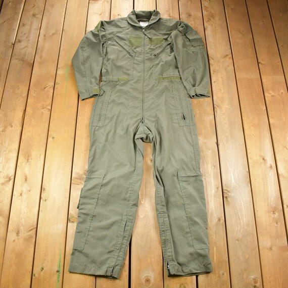 Vintage 1992 US Military Summer Flyers Coveralls … - image 2