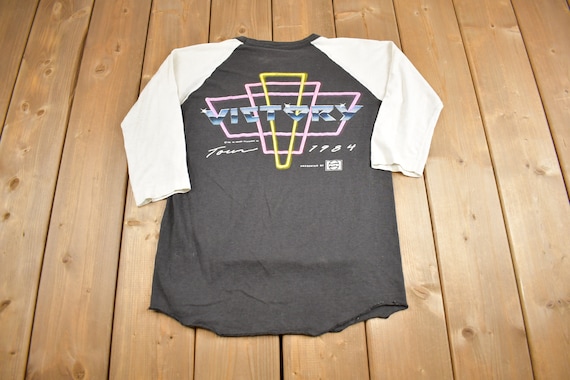 Vintage 1984 Michael Jackson Victory Tour T-shirt / Raglan / Band