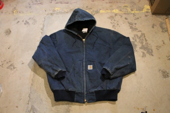 Canvas Jacket / Lined Workwear / Vintage Carhartt