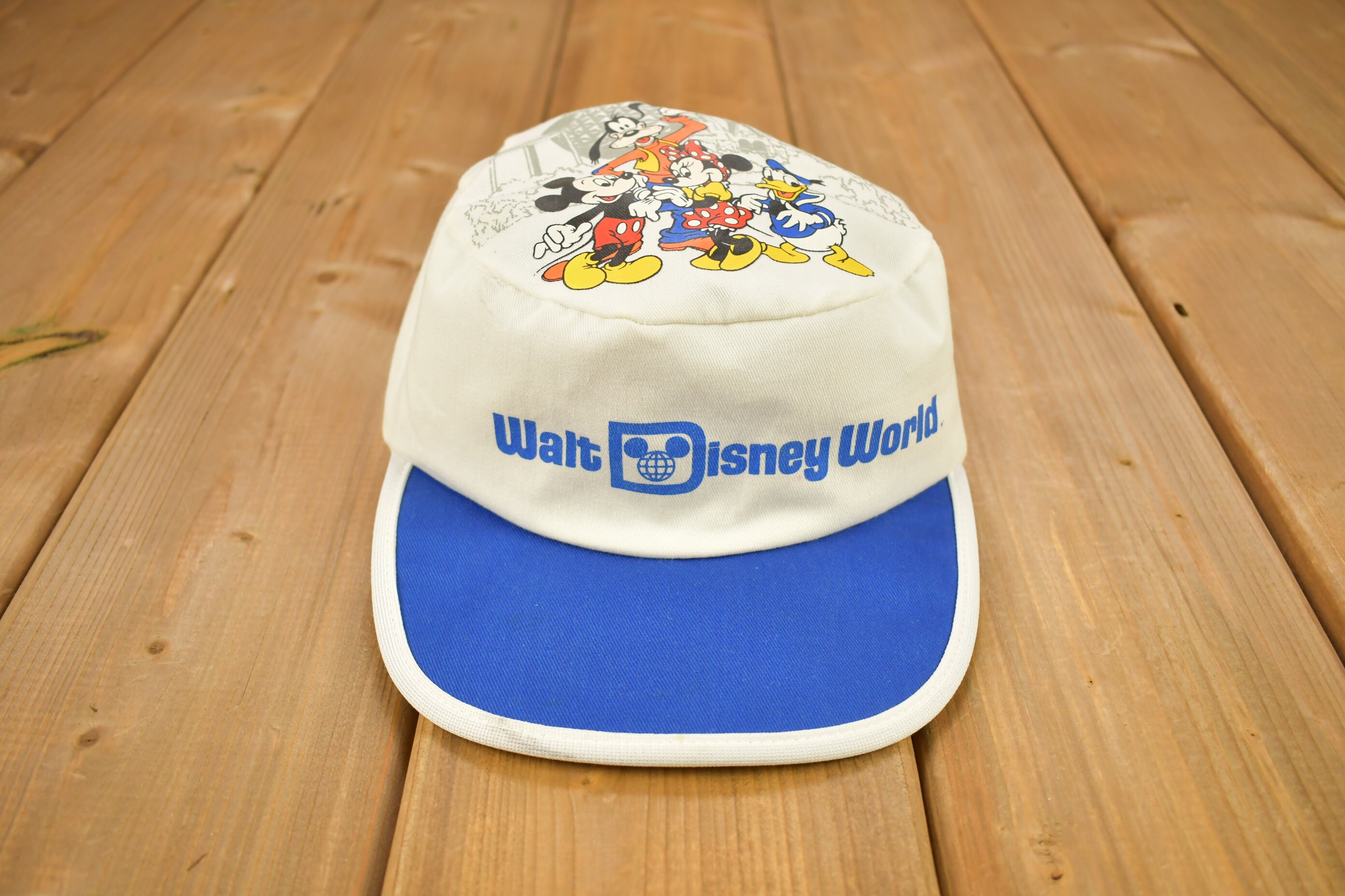 帽子 1980s Walt Disney Official Vintage Cap Walt Disney World MGM Studios Tour Hat Mickey Mouse Vintage
