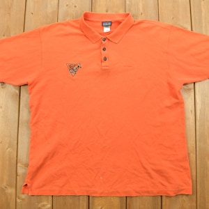 Vintage 1990s Langara Island Lodge Patagonia Polo Shirt / 90s / Vintage Patagonia Shirt / Embroidered / Travel & Vacation / Tourist Shirt