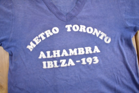 Vintage 1970s Toronto Alhambra Iblza-193 Graphic … - image 3