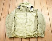 Vintage 1990s The North Face Hyvent Windbreaker Jacket 90s North Face Athletic Spring Summer Sportswear Streetwear Athleisure