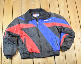 90s POLARIS 中綿ナイロンジャケット USA製 XLG Vintage 1990s Polaris Snowmobile Indy Colour Block Jacket - Etsy