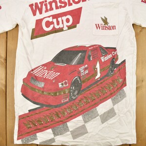 Vintage 1993 Nascar Winston Cup All Over Print Racing T-shirt / Single ...