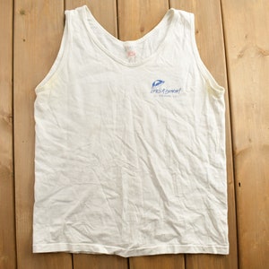 Vintage 1990s Life&#39;s A Beach Travel Tank Top / 90s / Streetwear Fashion / Made In USA / Vacation Tank Top / Travel & Tourism