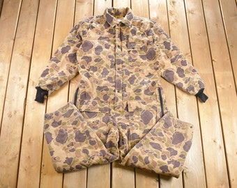 Vintage 80's Carhartt Duck Canvas Insulated Quilted