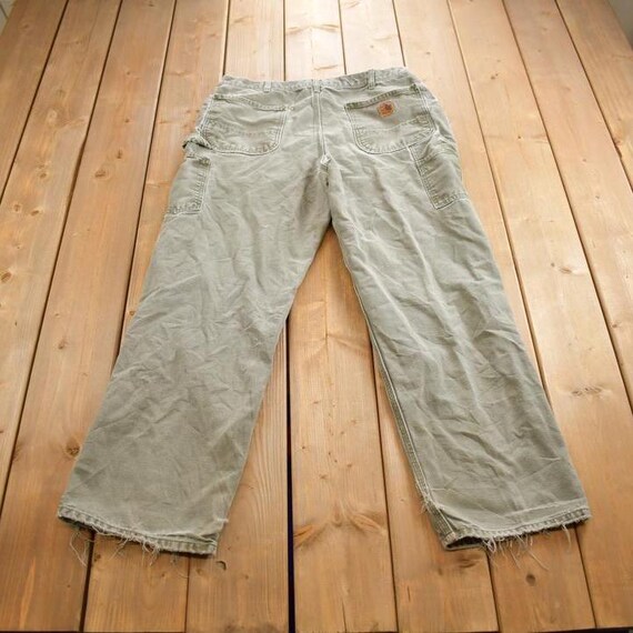 パンツ Carhartt DUNGAREE PAD PANT denim 90s Carhartt Washed Denim Work Dungaree - Darkstone — Dave's New