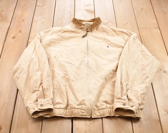 Vintage 1990s Polo Ralph Lauren Golf Jacket / Vintage Polo / Streetwear / Vintage Fall Outerwear / Fall Jacket / Polo Golf Jacket