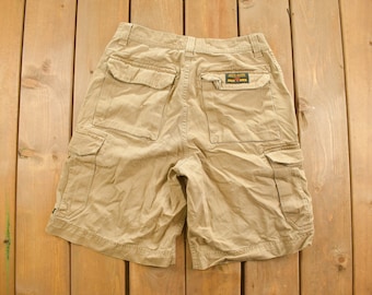 Vintage 1990s JNCO Jeans Baggy Cargo Shorts Size 32 / Rare Vintage