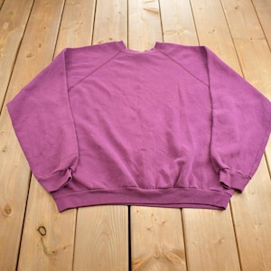 Vintage 1990s Blank Tultex Crewneck Sweatshirt Made In USA