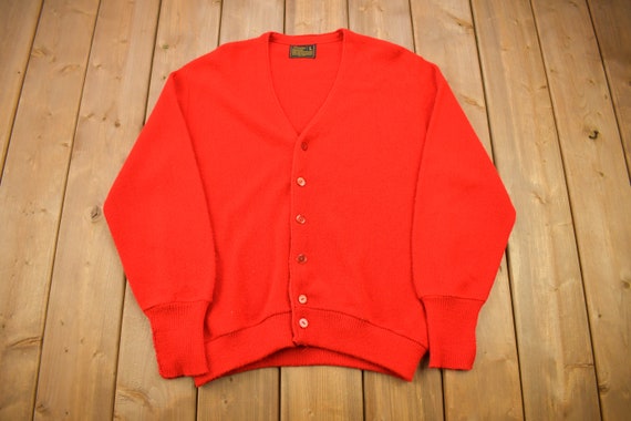 Vintage 1970s JC Penney Red Blank 