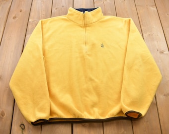 yellow nautica fleece