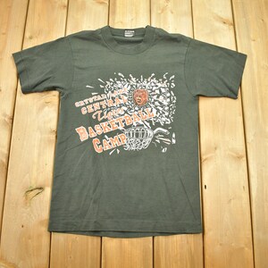 Vintage 1990s Camp Crystal Lake Basketball Single Stitch T-Shirt / Central Tigers / 80s / 90s / Streetwear / Retro Style / Made In USA