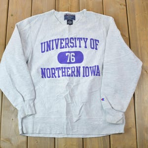 Vintage 1990s Champion Reverse Weave University of Northern Iowa
