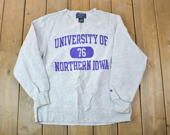 Vintage 1990s Champion Reverse Weave University of Northern Iowa