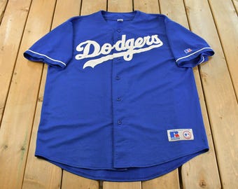 ヴィンテージ LAドジャース MLB ブルー＆ホワイト マジェスティック