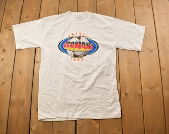 Grafisch T-shirt WK finale 1998 / Vintage T-shirt / Streetwear / Grafisch T-shirt / Voetbal / Vintage Sports / Made in Canada