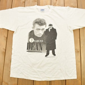 Vintage 1995 James Dean Graphic T Shirt / Heavy Weight / Vintage James Dean / Vintage Actor / Film T Shirt