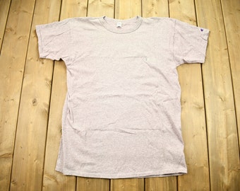 Vintage 1970s Champion Sportswear Single Stitch Blank T-Shirt Men's L  / True Vintage / Streetwear / 70s T Shirt / Made In USA