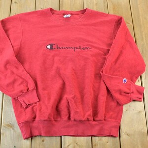 Vintage 1990s Champion Fleece Sweatshirt / Vintage Champion / Vintage Pullover / Streetwear / Athleisure Sportswear