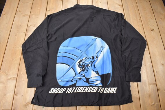 Vintage Y2K Snoop Dogg Button up Shirt / Vintage Hip Hop / Vintage