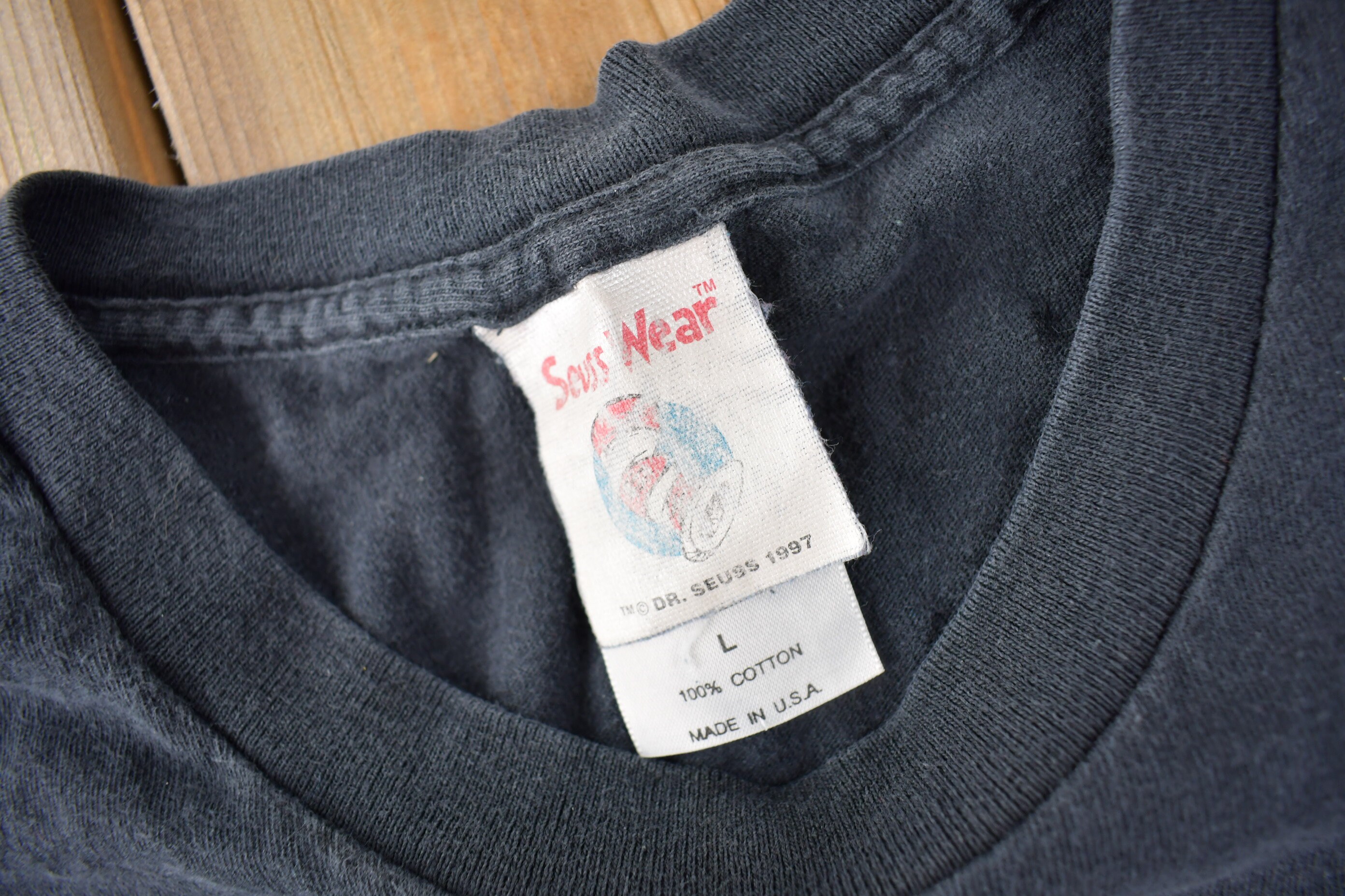 Vintage 1997 Dr Seuss the Grinch Single Stitch Graphic T Shirt