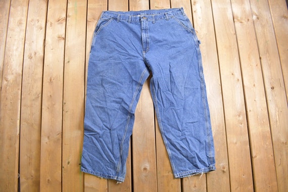 Vintage 90s Y2K Carhartt Jeans baggy denim pants Men's W33