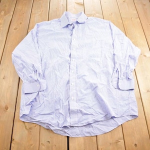 Camicia abbottonata a righe Brooks Brothers vintage anni &#39;80