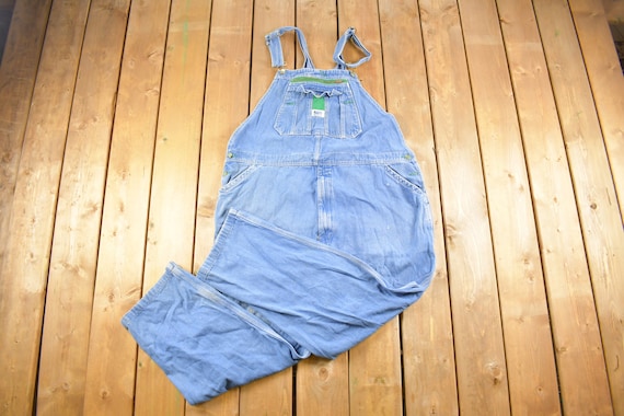 Vintage 1990s Liberty Denim Jean Overalls Size 46 X 27 / Vintage