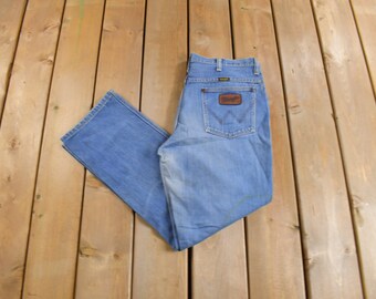 Vintage 1970s Wrangler Western Style Jeans Size 34 x 28 / Made in USA / American Vintage / True Vintage / Streetwear / Vintage Pants