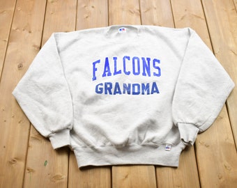 Vintage 1990s USA Air Force Academy Falcons Collegiate Crewneck / Embroidered / NCAA Sweatshirt / Sportswear / Americana / Colorado Springs