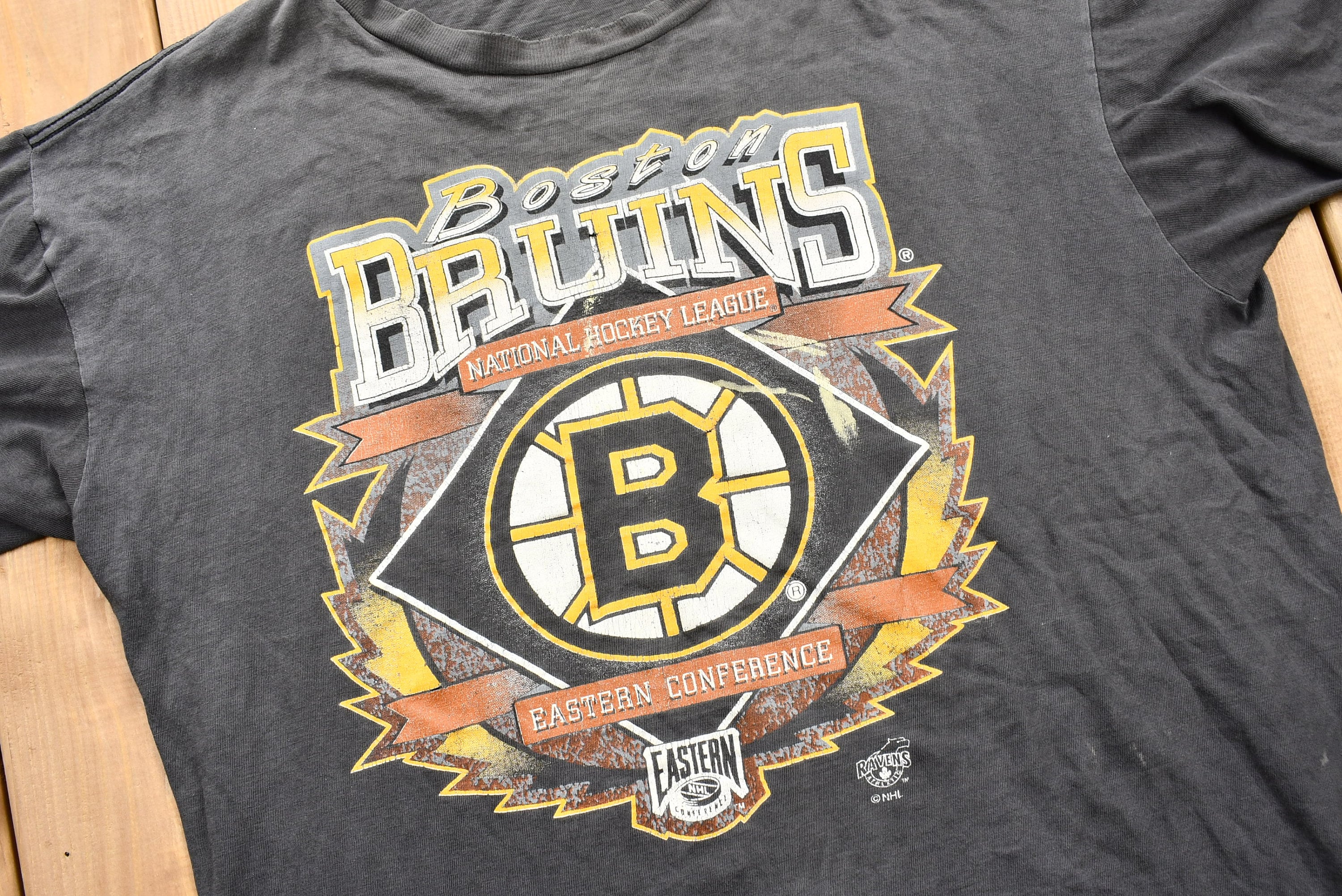 Vintage 1990s Boston Bruins T-Shirt / NHL / 90s Streetwear / | Etsy