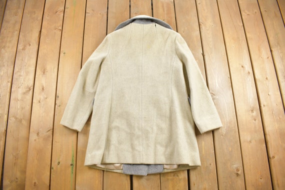 Vintage 1960s Betty Rose Wool Full Length Coat / … - image 3
