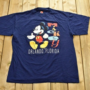 ヴィンテージ 1990年代 ミッキーマウス オーランド フロリダ Tシャツ / ミッキーアンリミテッド / お土産Tシャツ / アメリカンストリートウェア / ヴィンテージディズニー