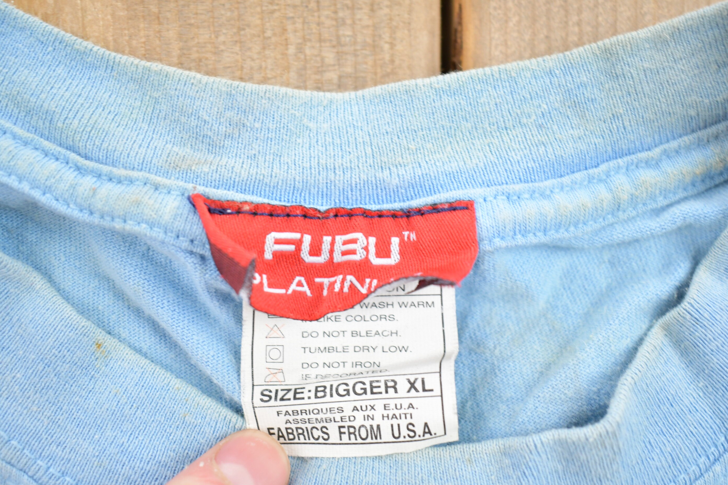 Vintage 1990s Fubu Platinum Fat Albert Graphic T-shirt