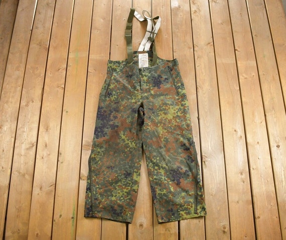 Vintage 1996 German Army Camouflage Overalls Size… - image 1